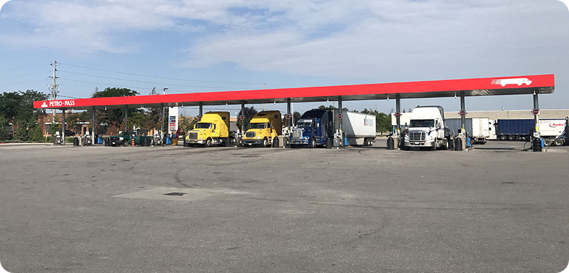 Mississauga Truck Stop Image